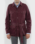Jachetă Barbati Safari Burgundy JSC006