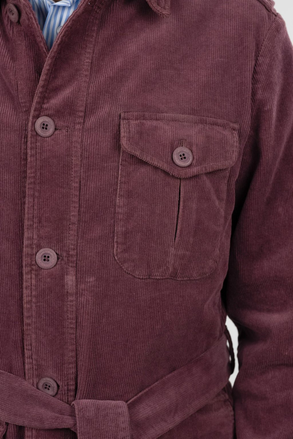 (product) Jachetă Barbati Safari Burgundy Tesatura Be Mood JSC006
