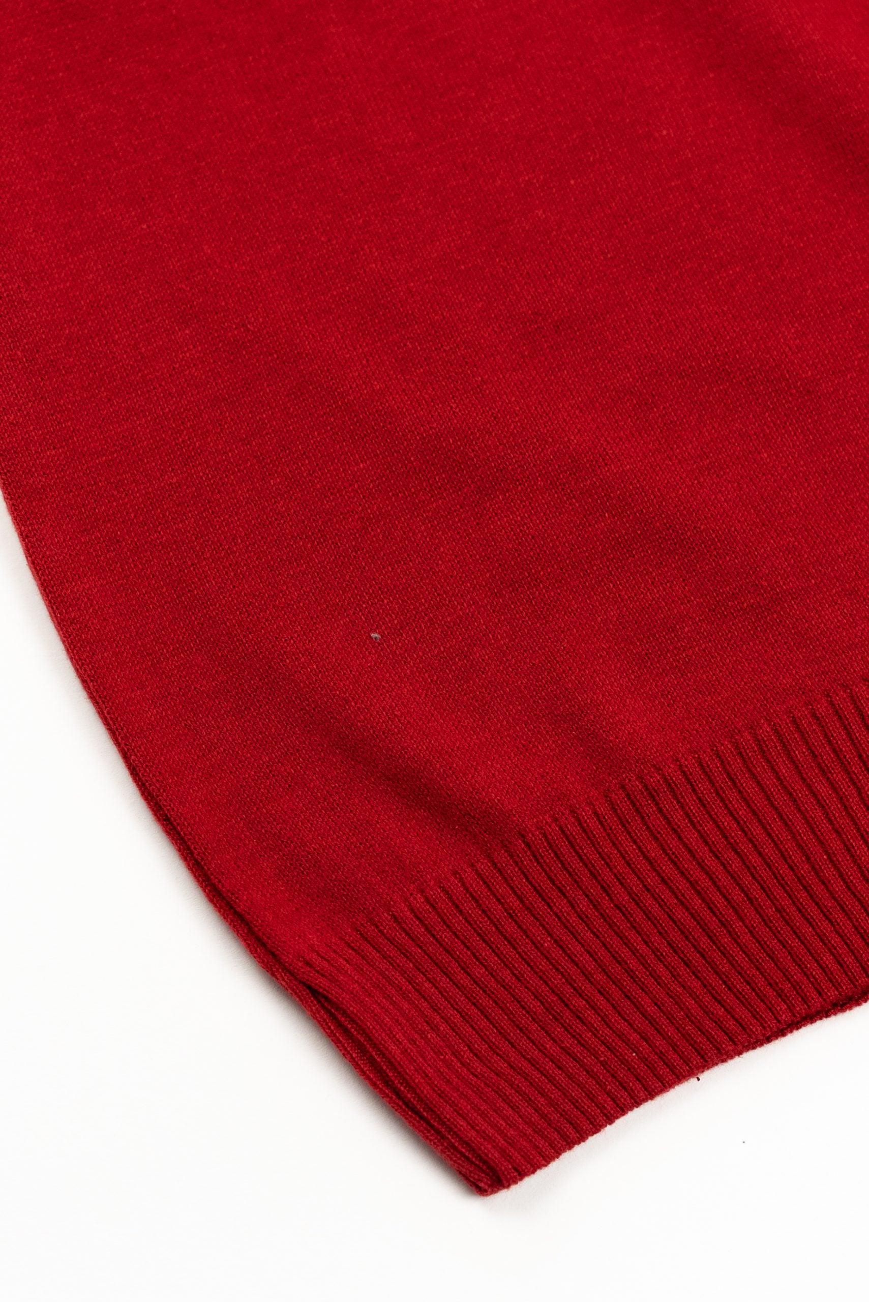 (product) Pulover Barbati Roșu Guler Baza PLV002