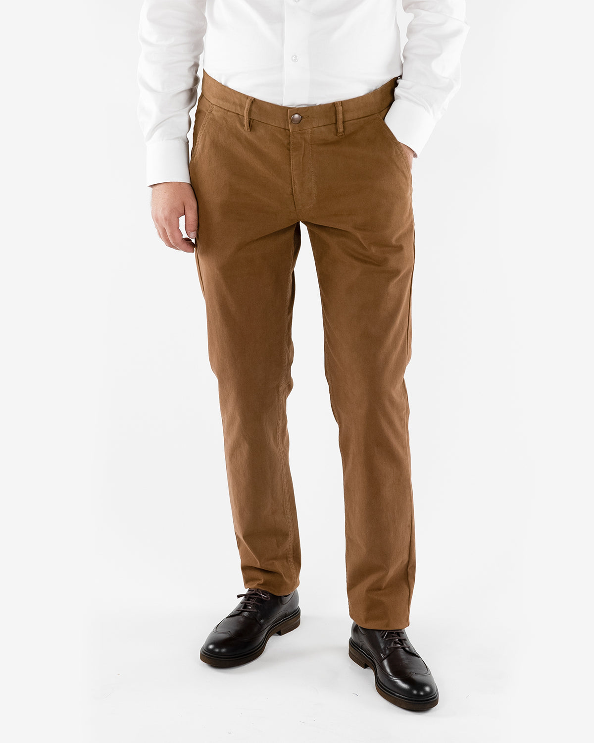 (product) Pantalon Barbati Smart-Casual Maro Tesatura Cervotessile PSM006