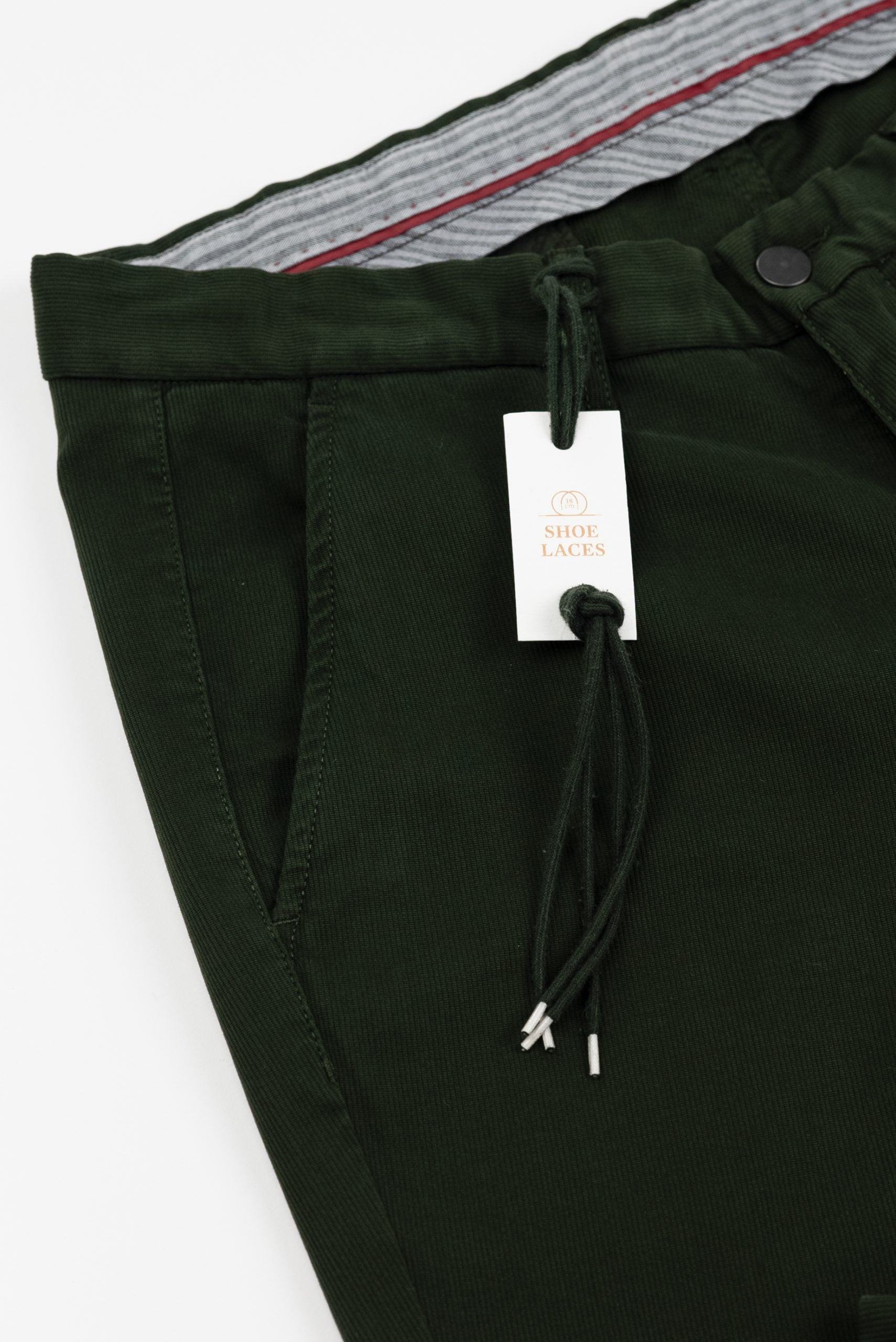 (product) Pantalon Barbati Smart-Casual Raiat Verde Tesatura By NTB PSMR010