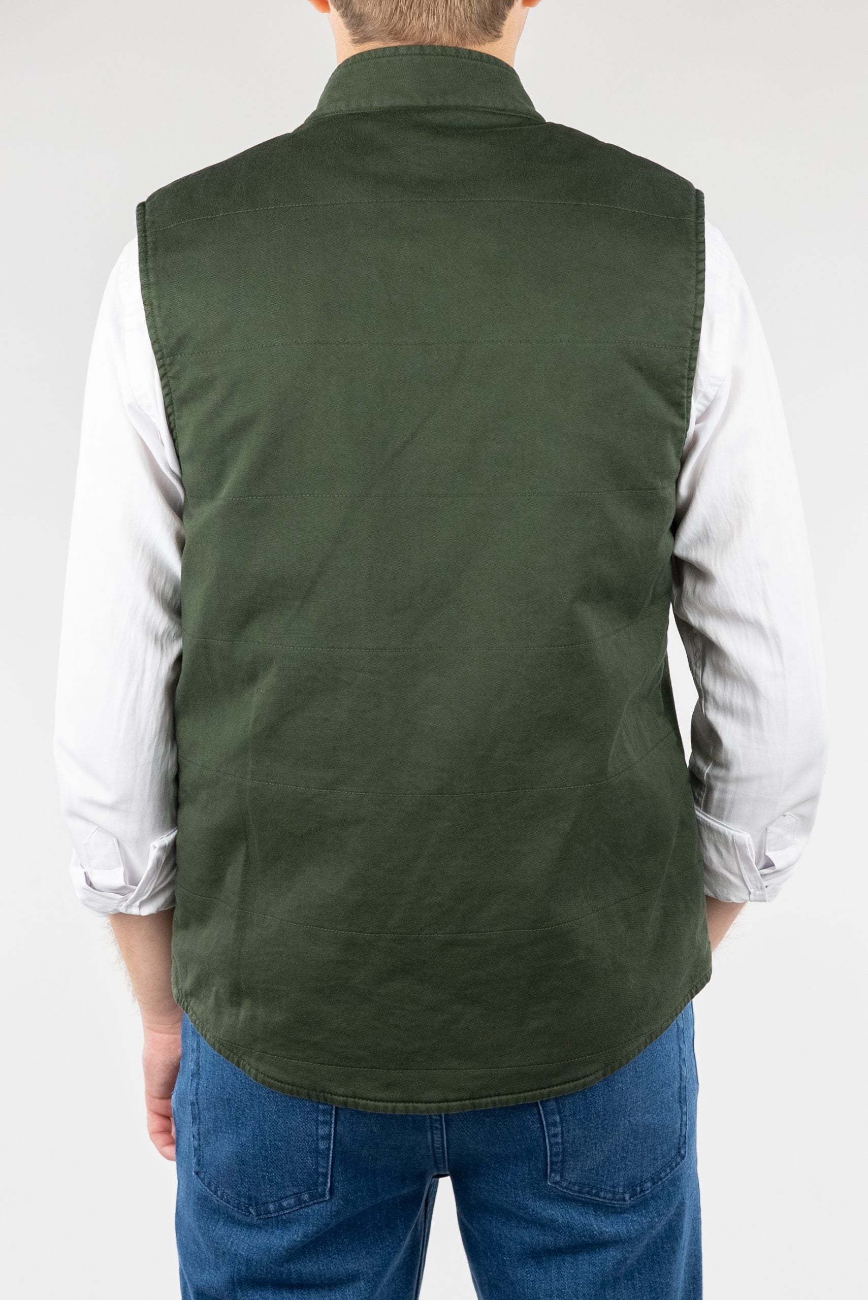 (product) Vesta Barbati Verde Bumbac Cervotessile VSM004