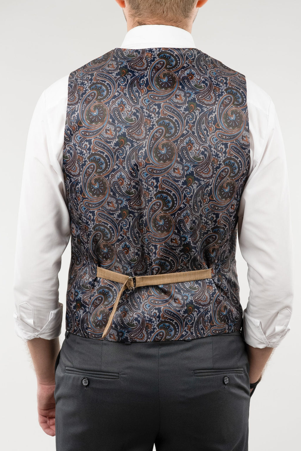 (product) Vesta Barbati un rand de nasturi Rever Ascutit  Bej Capuccino, Vs1rabjc