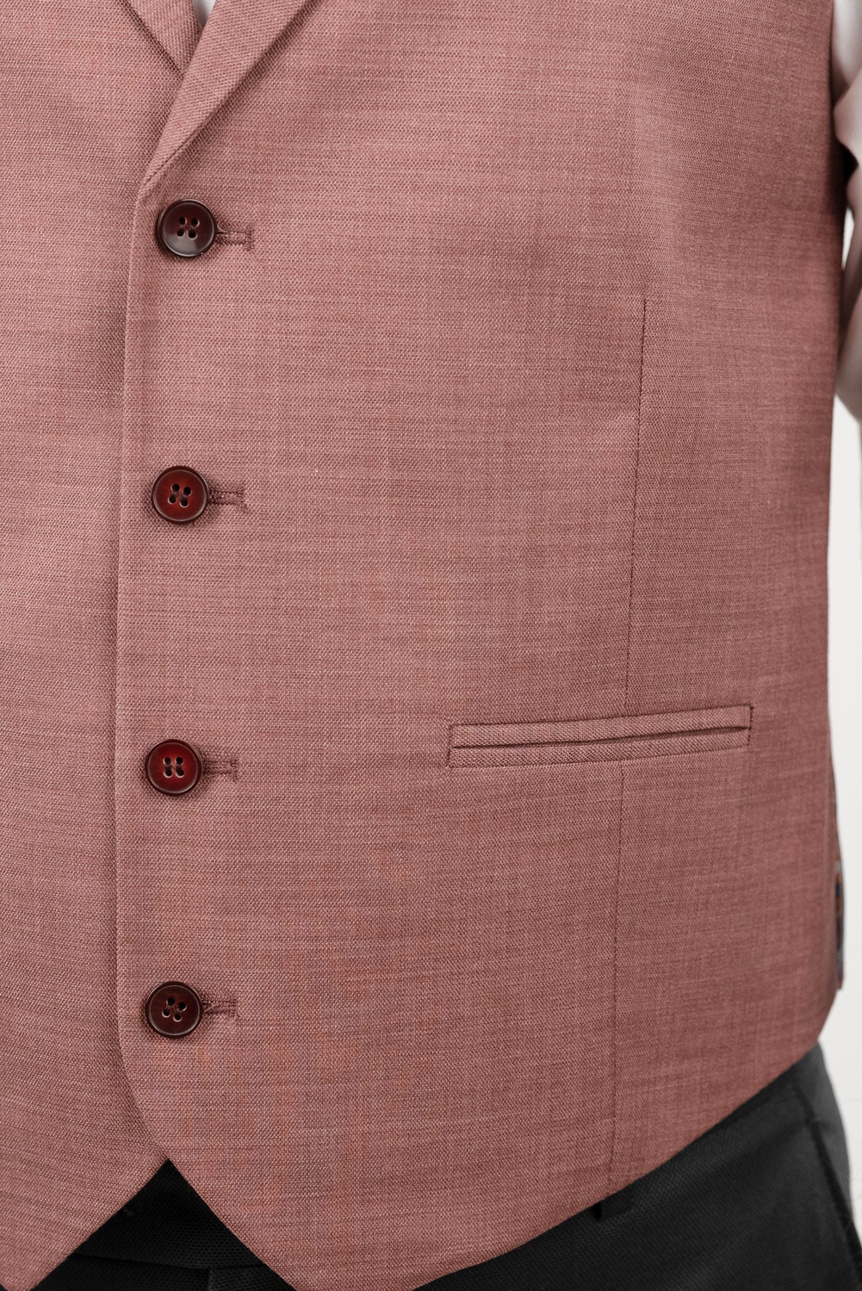 (product) Vesta Barbati un rand de nasturi Rever Ascutit Roz Inchis Vs1rarzi