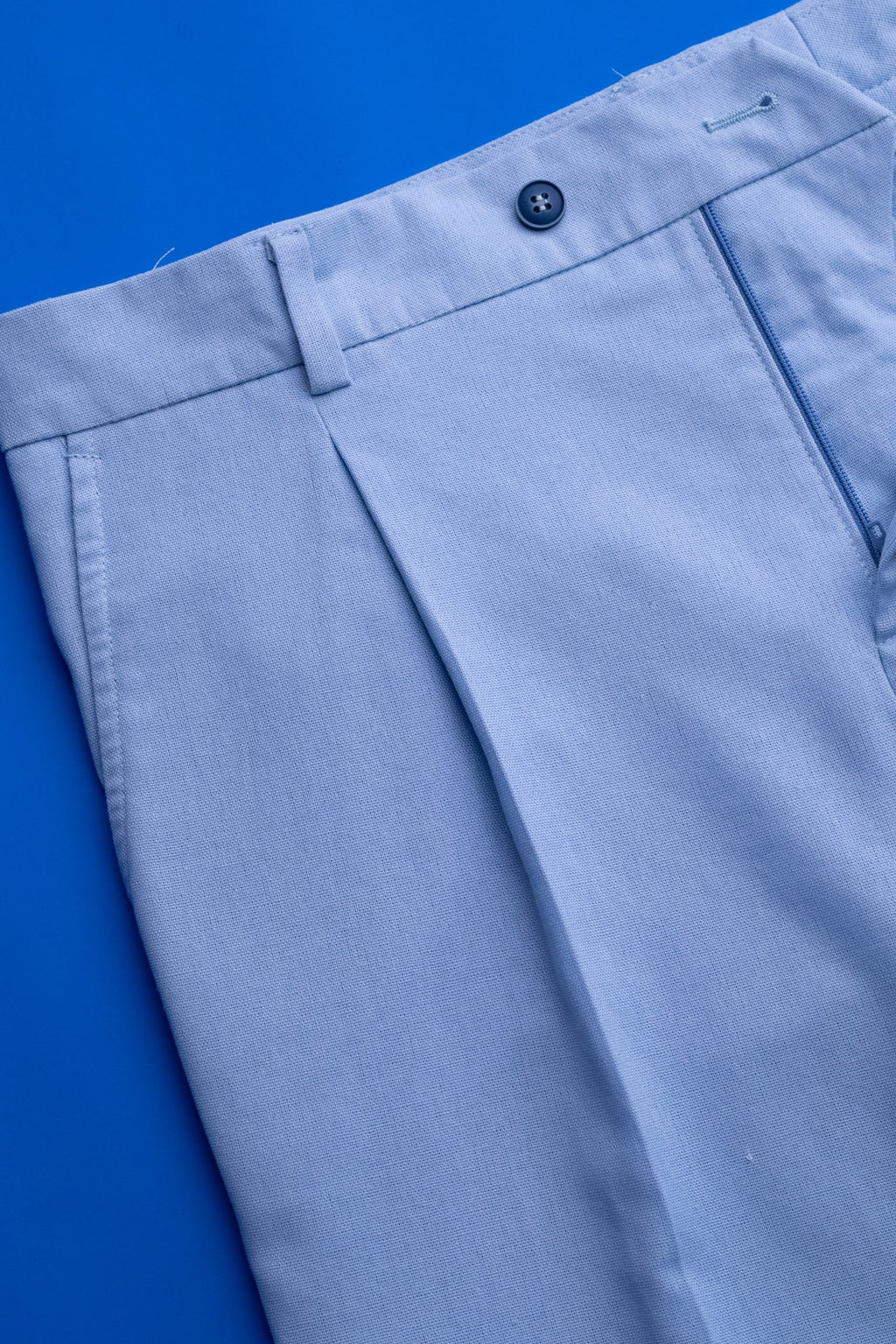 (product) Pantaloni din in albastru deschis Cfgin001