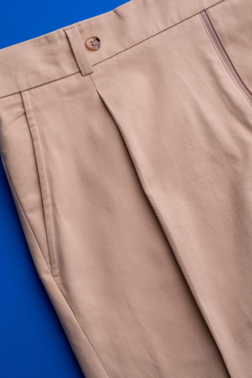 (product) Pantaloni din bumbac bej CFGBBC002