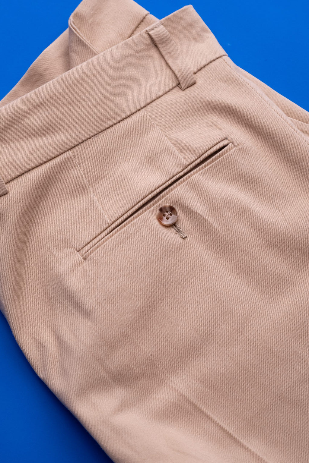 (product) Pantaloni din bumbac bej CFGBBC002