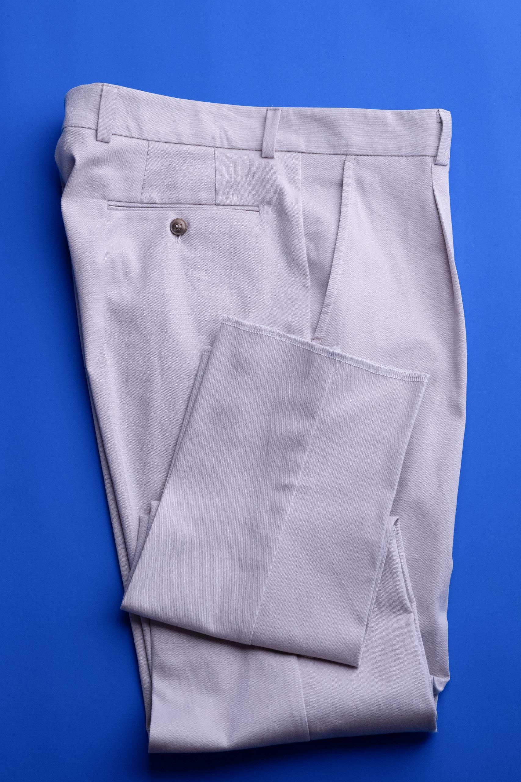 (product) Pantaloni din bumbac gri deschis CFGBBC004