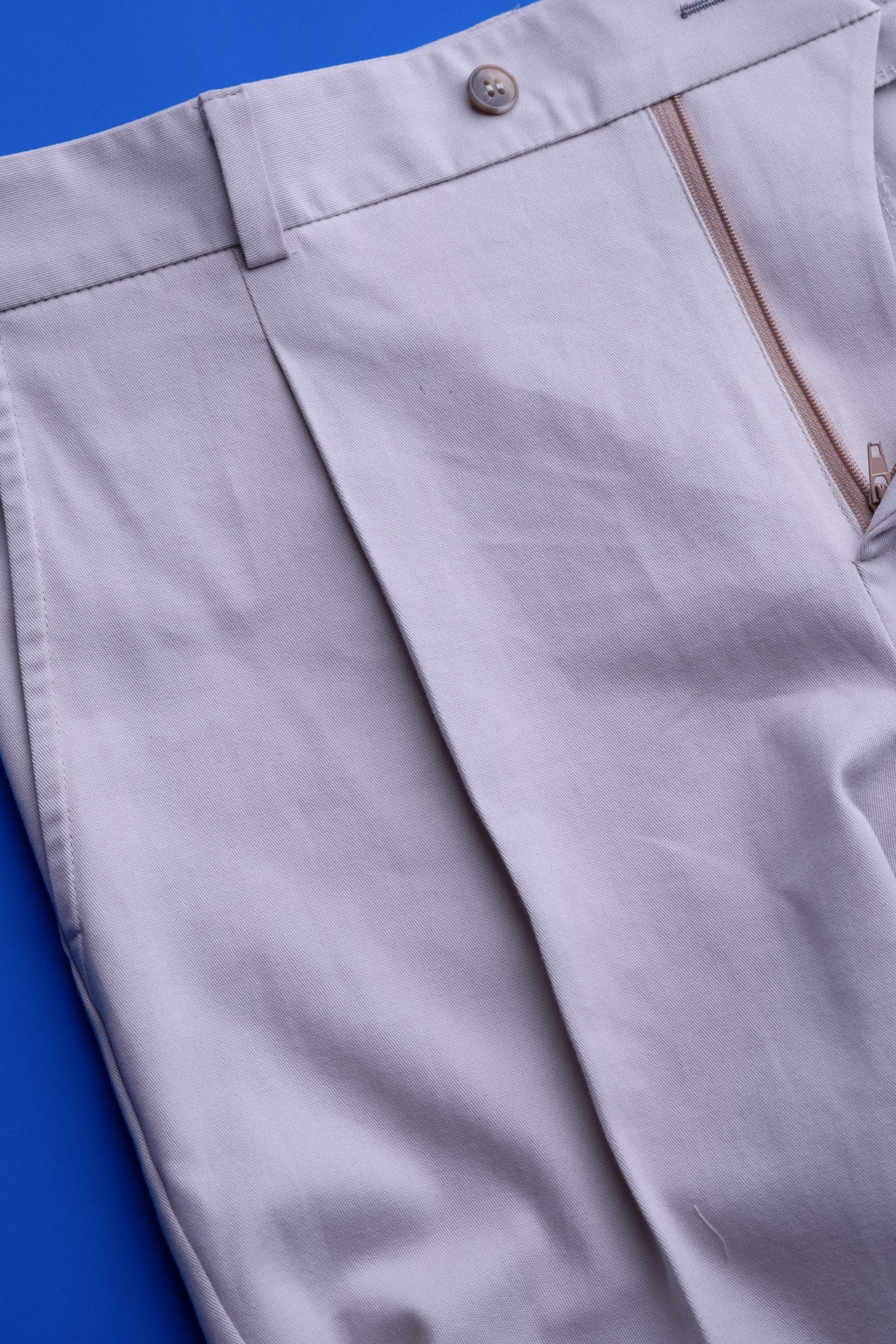 (product) Pantaloni din bumbac gri deschis CFGBBC004