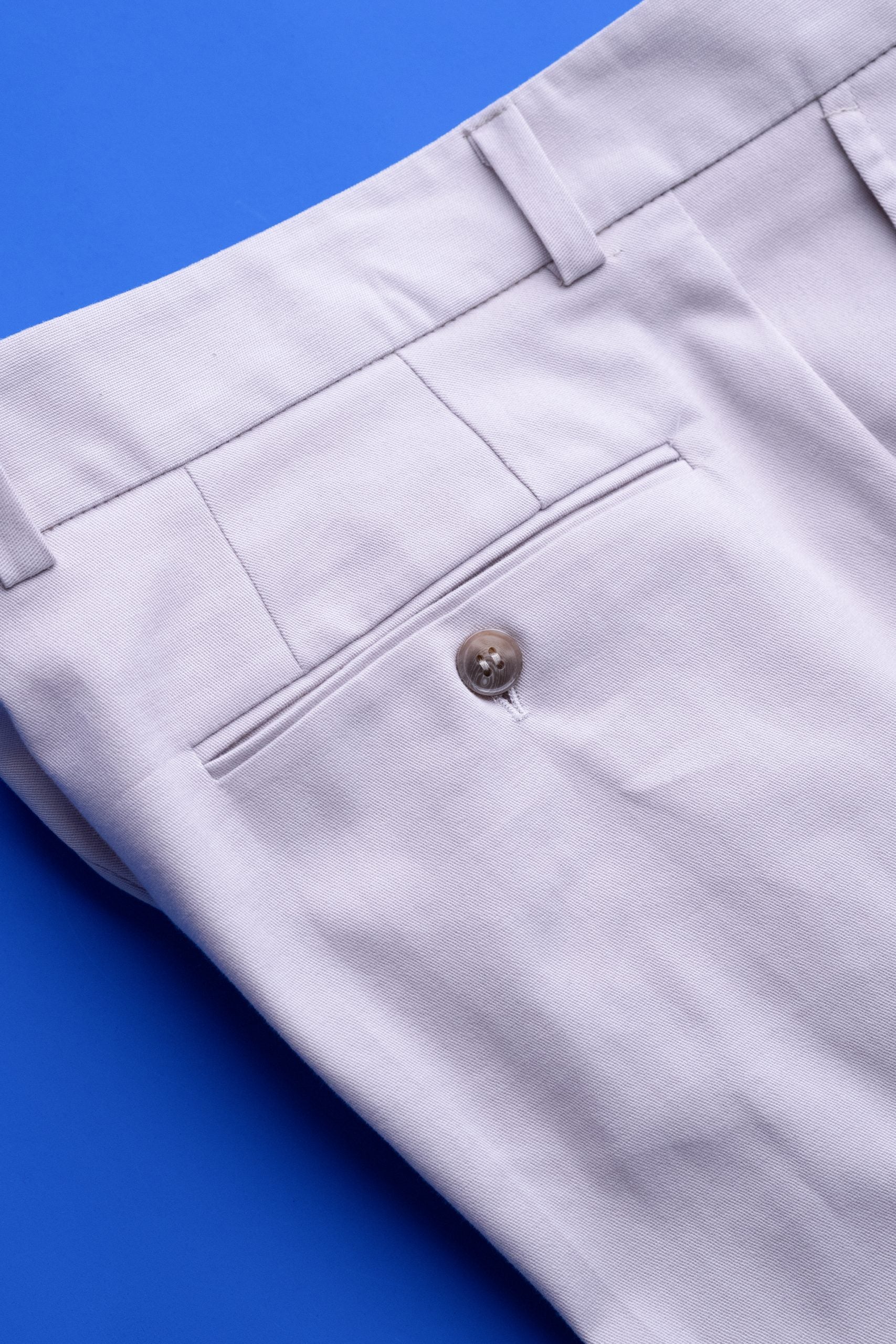 (product) Pantaloni din bumbac gri deschis CFGBBC004