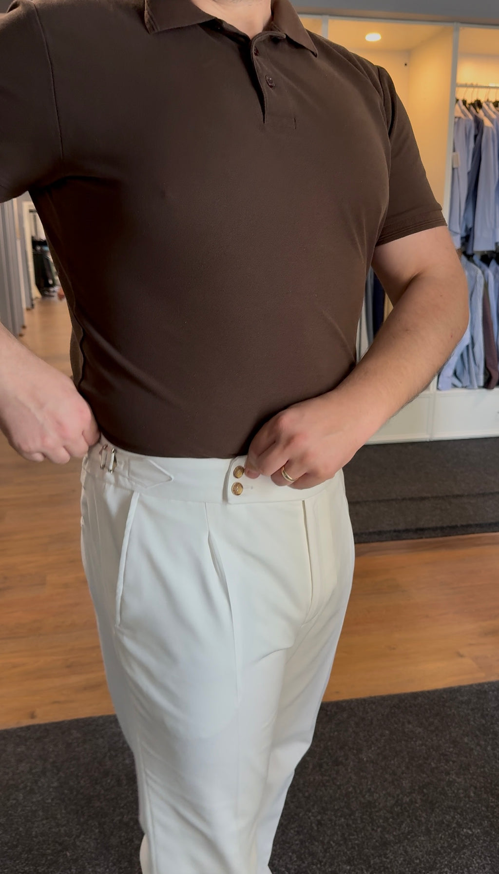 Pantaloni stil italian albi