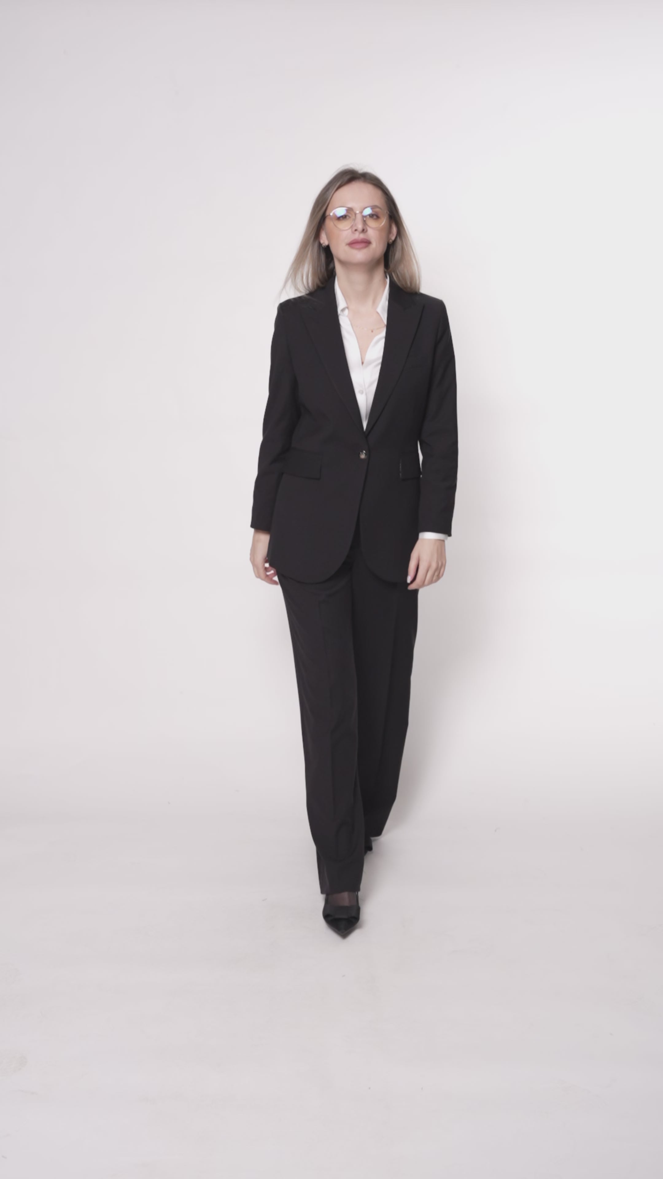 Costum business dama negru