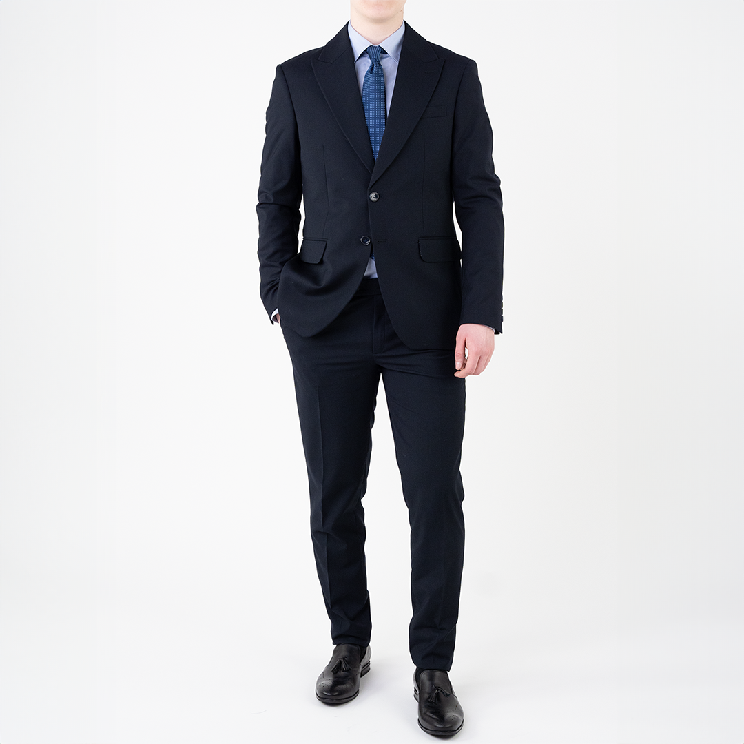 Costum barbati bleumarin tailored fit cfg301 - 46
