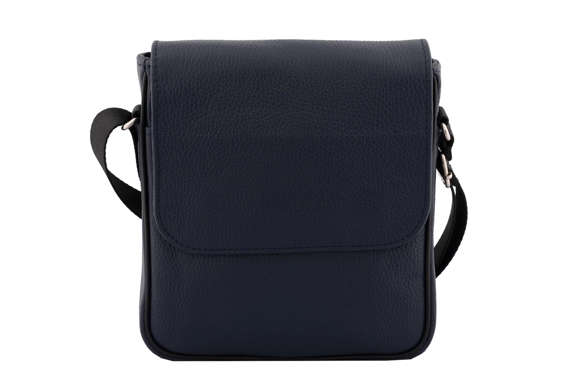 Borseta piele bleumarin pentru barbati brsflbl - 22 x 21 x 4 cm